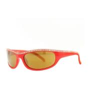 Rode Stijlvolle Zonnebril met ICE Solar Bikkembergs , Red , Unisex