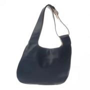 Pre-owned Leather shoulder-bags Salvatore Ferragamo Pre-owned , Blue ,...