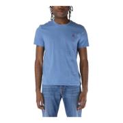 Geborduurd T-shirt met korte mouwen en ronde hals Polo Ralph Lauren , ...