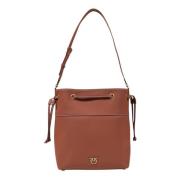 Leren Dames Collectie Grote Tas Pinko , Red , Dames