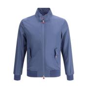 Waterdichte jas met dubbele rits voor heren Kiton , Blue , Heren