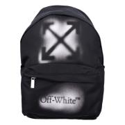 Zwarte Spray Arrow Kinderen Rugzak Off White , Black , Heren