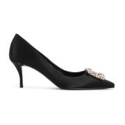 Zwarte Pumps Elegant Stijl Schoenen Roger Vivier , Black , Dames