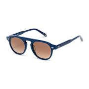 Handgemaakte Blauwe Zonnebril met Zeiss Lenzen Belstaff , Blue , Unise...