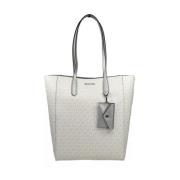 Stijlvolle leren tas met kaarthouder Michael Kors , Gray , Dames