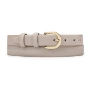 Grijze leren riem Kazar , Gray , Dames