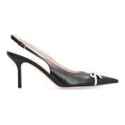 Strik Slingback Pumps Valentino , Black , Dames