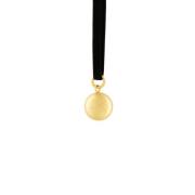 Kras Gouden Bal Suede Ketting Dansk Copenhagen , Yellow , Dames