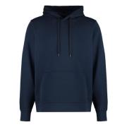 Katoenen Hoodie met Logopatch Canada Goose , Blue , Heren