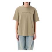 Stijlvol T-shirt in neutrale tint Acne Studios , Beige , Dames