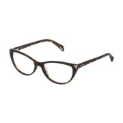 Bruine CatEye Bril voor Vrouwen Police , Brown , Dames