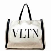 Pre-owned Canvas totes Valentino Vintage , Beige , Dames