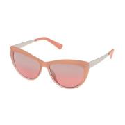 Roze Gradient Zonnebril Roze Glas Police , Pink , Dames