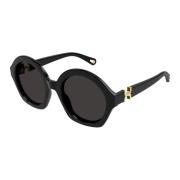 Ch0302S 001 Sunglasses Chloé , Black , Dames