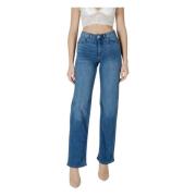 Wijde Jeans Lente/Zomer Collectie Ichi , Blue , Dames