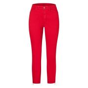 Droom Chic Denim Jeans MAC , Red , Dames