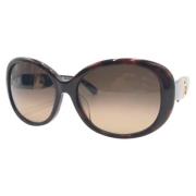 Pre-owned Glass sunglasses Salvatore Ferragamo Pre-owned , Brown , Dam...