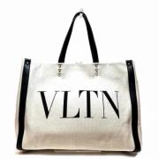 Pre-owned Canvas handbags Valentino Vintage , Beige , Unisex