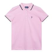 Dames Polo Shirt Stijlvol en Comfortabel GAS , Pink , Dames