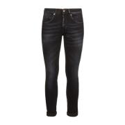 Blauwe Stijlvolle Broek Dondup , Blue , Heren