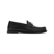 Zwarte Leren Loafers Amiri , Black , Heren