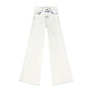 Witte Jeans voor Moderne Vrouwen Diesel , Beige , Dames