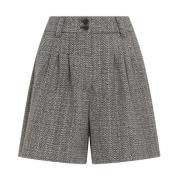 Wollen Leilan Short in Goud Golden Goose , Gray , Dames