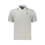 Klassiek katoenen poloshirt in grijs North Sails , Gray , Heren