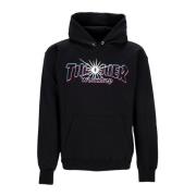 Zwarte hoodie met pluche interieur Thrasher , Black , Heren