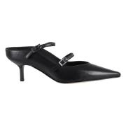 Nappa Leren Hakken Giampaolo Viozzi , Black , Dames