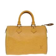 Pre-owned Leather louis-vuitton-bags Louis Vuitton Vintage , Yellow , ...