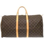 Pre-owned Canvas louis-vuitton-bags Louis Vuitton Vintage , Brown , Da...