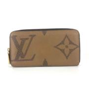 Pre-owned Cotton wallets Louis Vuitton Vintage , Brown , Dames