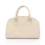 Pre-owned Leather louis-vuitton-bags Louis Vuitton Vintage , Beige , D...