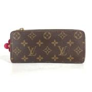 Pre-owned Canvas wallets Louis Vuitton Vintage , Brown , Dames