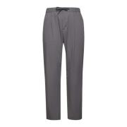 Grijze Elastische Taillebroek Herno , Gray , Heren