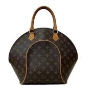 Pre-owned Canvas handbags Louis Vuitton Vintage , Brown , Dames