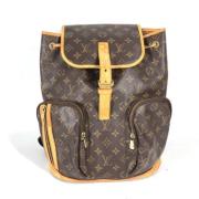 Pre-owned Cotton louis-vuitton-bags Louis Vuitton Vintage , Brown , Da...