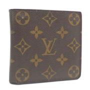 Pre-owned Canvas wallets Louis Vuitton Vintage , Brown , Dames