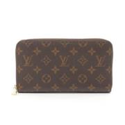 Pre-owned Leather wallets Louis Vuitton Vintage , Brown , Dames