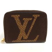 Pre-owned Canvas wallets Louis Vuitton Vintage , Brown , Dames