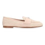 Klassieke Loafers met Ronde Neus Casadei , Pink , Dames