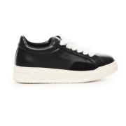 Zwarte Sneakers Allacciato Hogan , Black , Heren