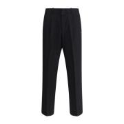 Chino Broek met Hoge Taille en Zakken Our Legacy , Black , Heren