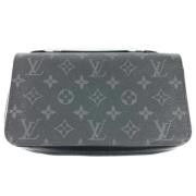 Pre-owned Cotton wallets Louis Vuitton Vintage , Black , Dames