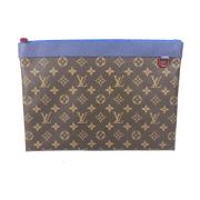 Pre-owned Canvas louis-vuitton-bags Louis Vuitton Vintage , Brown , Da...