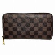 Pre-owned Canvas wallets Louis Vuitton Vintage , Brown , Dames