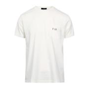 T-Shirts Fay , White , Heren