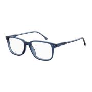 Blauwe Acetaatmontuur Bril Unisex Carrera , Blue , Unisex