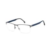 Grijze Metalen Frame Bril voor Mannen Carrera , Gray , Heren